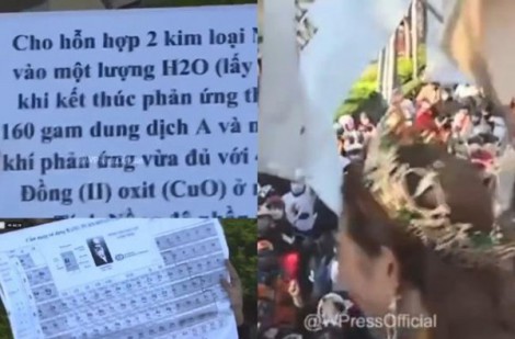 Fan đưa đề Hóa tới thách đố ở buổi diễu hành, Hoa hậu Thùy Tiên cười nghiêng ngả: 