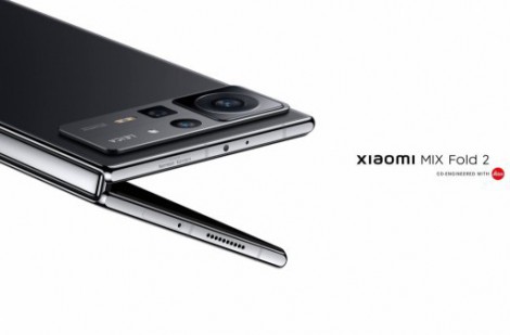 Xiaomi giới thiệu smartphone màn hình gập MIX Fold 2, mỏng chỉ 5,4 mm