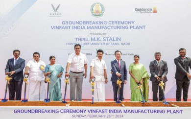 VinFast xây dựng nhà máy xe điện tại Ấn Độ