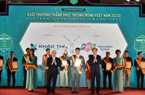 Vinh danh giải thưởng Thành phố Thông minh Việt Nam 2022