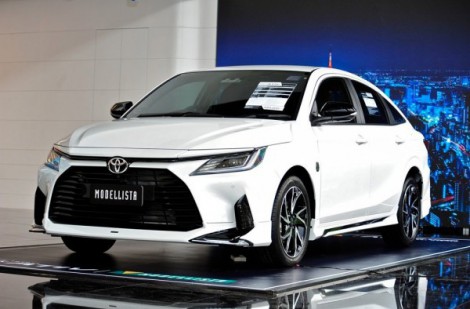 Toyota Vios 2023 'ngầu' hơn với gói phụ kiện Modellista