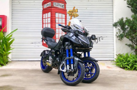 Yamaha Niken - mô tô 3 bánh duy nhất Việt Nam, giá hơn 700 triệu đồng