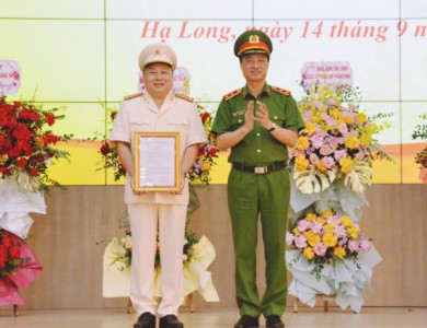 Tân phó giám đốc Công an tỉnh Quảng Ninh biệt phái làm Phó Ban nội chính