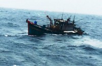 Tàu cá Quảng Nam bị chìm trên biển sau va chạm với tàu nước ngoài