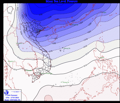 Tin tức thời tiết hôm nay 27.1.2023: Bắc, Bắc Trung bộ rét đậm, có băng giá