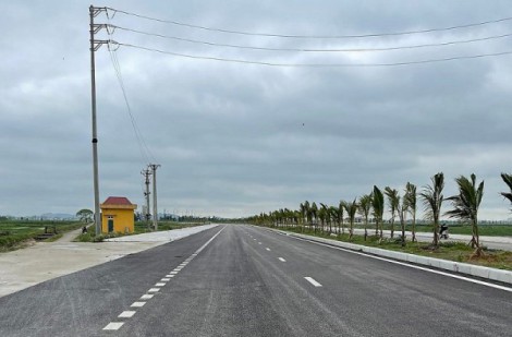 Thanh Hóa xây dựng gần 7km đường giao thông từ cầu Thắng Phú- quốc lộ 1A
