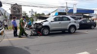 Vĩnh Long: Ô tô va chạm xe máy làm một người tử vong tại chỗ