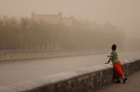 Cảnh báo bão cát tại nhiều khu vực tại Trung Quốc