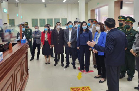 Bộ Y tế đề nghị Quảng Ninh thực hiện tốt kiểm dịch y tế tại cửa khẩu, ngăn dịch bệnh xâm nhiễm