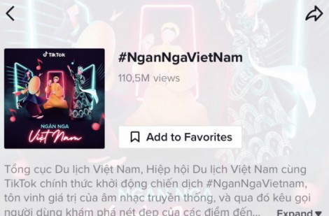 Chiến dịch quảng bá du lịch #NganNgaVietNam đạt cột mốc 110 triệu lượt xem