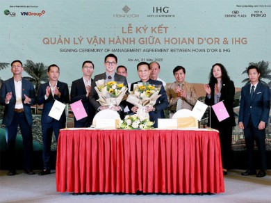 IHG ký kết vận hành 3 thương hiệu khách sạn cao cấp tại Hoian d’Or