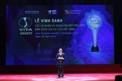 Lễ vinh danh các cá nhân và doanh nghiệp tiêu biểu năm 2018 của du lịch Việt Nam