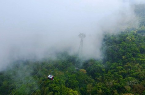 Cáp treo Núi Bà Tây Ninh có lãi tăng gần 20 lần nhờ du khách