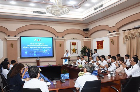 SCTV ký kết Thỏa thuận hợp tác với VNPT TP.HCM