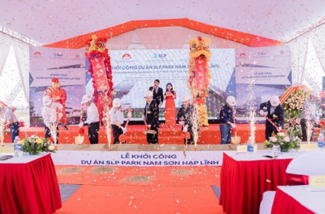 SLP khởi công dự án nhà kho hiện đại trên 90.000 m2 tại Bắc Ninh