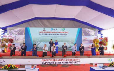SLP khởi công dự án nhà kho xây theo yêu cầu tại tỉnh Vĩnh Long, quy mô lên đến 29.000m2