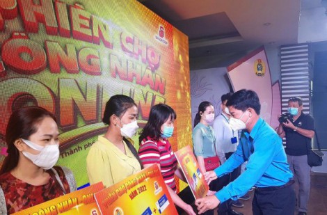Saigon Co.op và Liên đoàn Lao động TP.HCM tặng 4.000 phần quà tết cho người lao động