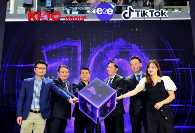 Tập đoàn Kido  “bắt tay” với TikTok ra mắt kênh giải trí mua sắm E2E