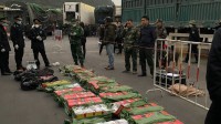 Bắt giữ 342 kg pháo nổ giấu trong xe tải từ Trung Quốc về Việt Nam