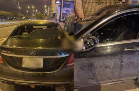 Công an vào cuộc vụ người dân tố bị nhân viên quán ốc đánh, đập phá ô tô Mercedes