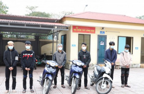 Hà Tĩnh: Triệu tập nhóm thanh niên đi xe máy bốc đầu, quay clip câu like