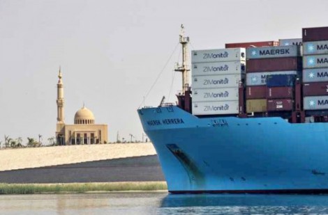 Kênh đào Suez đạt doanh thu cao nhất lịch sử
