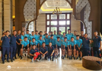 U23 Việt Nam ổn định nơi đóng quân, bước vào tập luyện chuẩn bị cho giải vô địch U23 Đông Nam Á 2023
