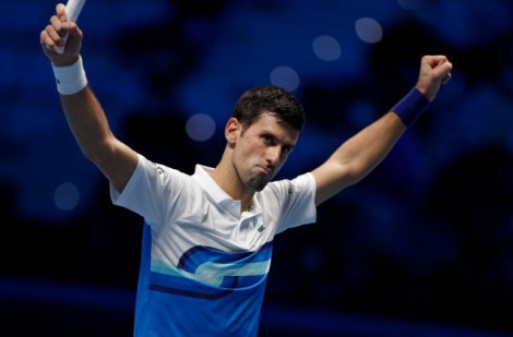 Giải ATP Finals 2021: Djokovic lần thứ 10 vào bán kết