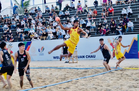 Lịch thi đấu SEA Games 31 hôm nay (10.5): Chờ tin vui từ bóng ném bãi biển