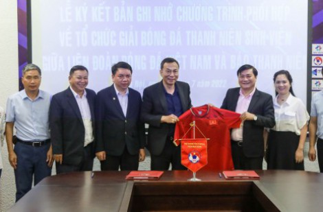 Ra mắt giải bóng đá Thanh Niên Sinh viên Việt Nam