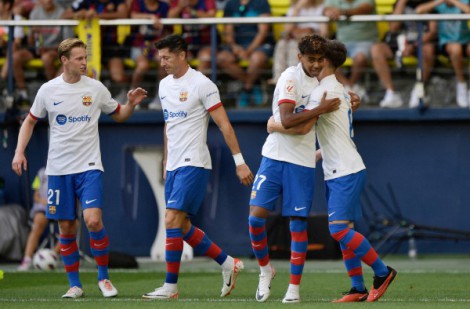 Barca giành chiến thắng kịch tính trước Villarreal nhờ sự tỏa sáng của cầu thủ 16 tuổi