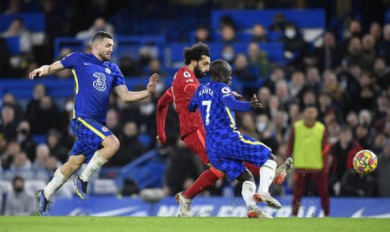 Chelsea và Liverpool chia điểm trong trận đấu kịch tính
