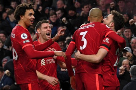 Kết quả Everton 1-4 Liverpool: Sức mạnh hủy diệt của ‘đoàn quân đỏ