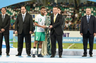 Ngôi sao U23 Saudi Arabia giành giải thưởng 