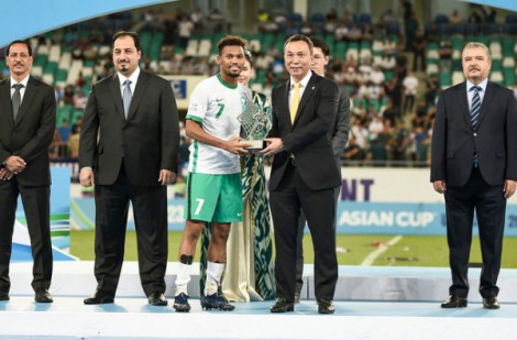 Ngôi sao U23 Saudi Arabia giành giải thưởng 