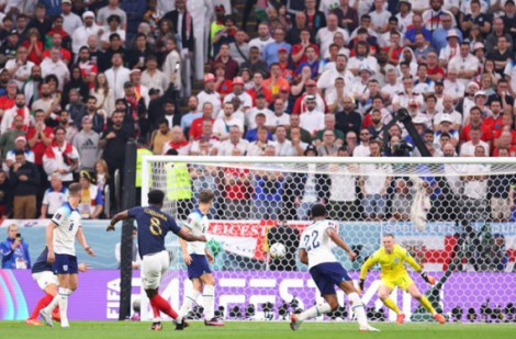 Tứ kết World Cup 2022 - Anh 1-2 Pháp: Gà trống gáy vang, Tam sư dừng bước!