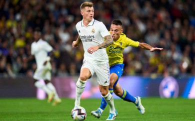 Vòng 14 La Liga: Toni Kroos tỏa sáng giúp Real Madrid đánh bại Cadiz