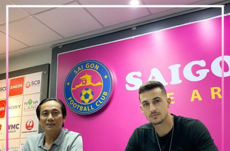 CLB Sài Gòn ký hợp đồng với tân binh, đồng hương của Ronaldo