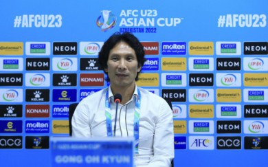 HLV Gong Oh Kyun tin tưởng các cầu thủ U23 Việt Nam sẽ trưởng thành hơn sau giải châu Á