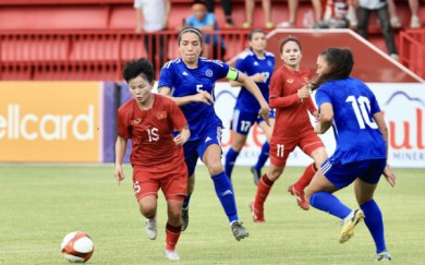 SEA GAMES 32 - ĐT nữ Việt Nam 1-2 ĐT nữ Philippines: Thất bại nhưng vẫn giành quyền vào bán kết!