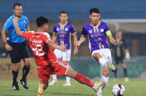 Vòng 1 V.League 2023 - CLB Viettel 1-1 CLB Hà Nội: Chia điểm kịch tính