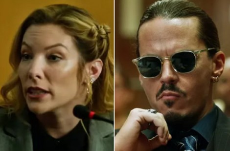 Hai diễn viên đóng vai Amber Heard và Johnny Depp trong phim 'Hot Take' nói gì?