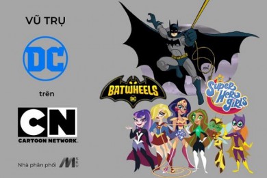 Đại tiệc siêu anh hùng DC trên CARTOON NETWORK!