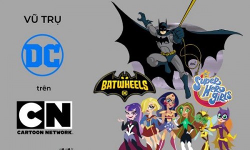 Đại tiệc siêu anh hùng DC trên CARTOON NETWORK!
