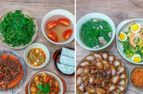 30 mâm cơm chỉ nhìn đã thấy thèm ăn, người khó tính nhất cũng mê