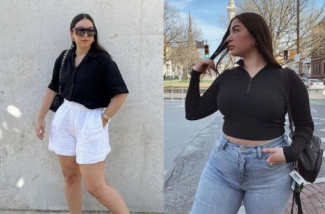 4 kiểu áo ''hack dáng'' thon gọn cho nàng mũm mĩm