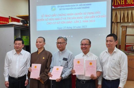 6 tháng đầu năm 2024 thu từ lĩnh vực đất đai đạt hơn 10.000 tỉ đồng