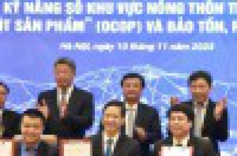 “Ba nhà” bắt tay xúc tiến thương mại cho sản phẩm OCOP trên nền tảng số