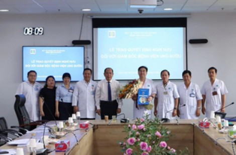 Bác sĩ Diệp Bảo Tuấn được phân công điều hành Bệnh viện Ung bướu TP.HCM từ 1.5