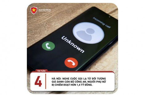 Bắt máy nghe cuộc gọi lạ, người phụ nữ bị lừa 1,4 tỷ đồng